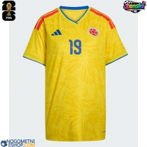 Ženski Nogometni dresi Kolumbija Rafael Santos Borre #19 Domači SP 2026 Kratek Rokav